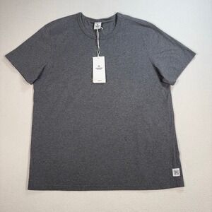 NEW Reigning Champ Lightweight Jersey T-Shirt Men's XL Gray Slim Fit RC-1511